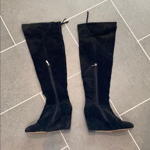 Dolce Vita over the knee suede boots